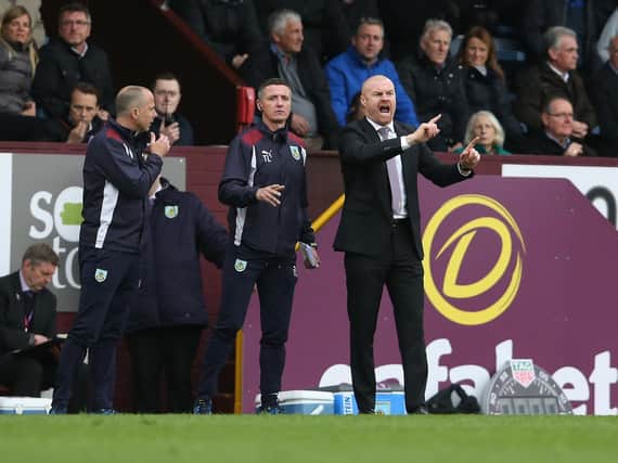 Sean Dyche gets his message across from the sidelines